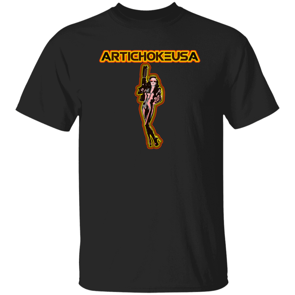 ArtichokeUSA Character and Font design. Let's Create Your Own Team Design Today. Mary Boom Boom. Youth 5.3 oz 100% Cotton T-Shirt