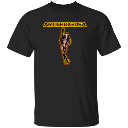 ArtichokeUSA Character and Font design. Let's Create Your Own Team Design Today. Mary Boom Boom. Youth 5.3 oz 100% Cotton T-Shirt