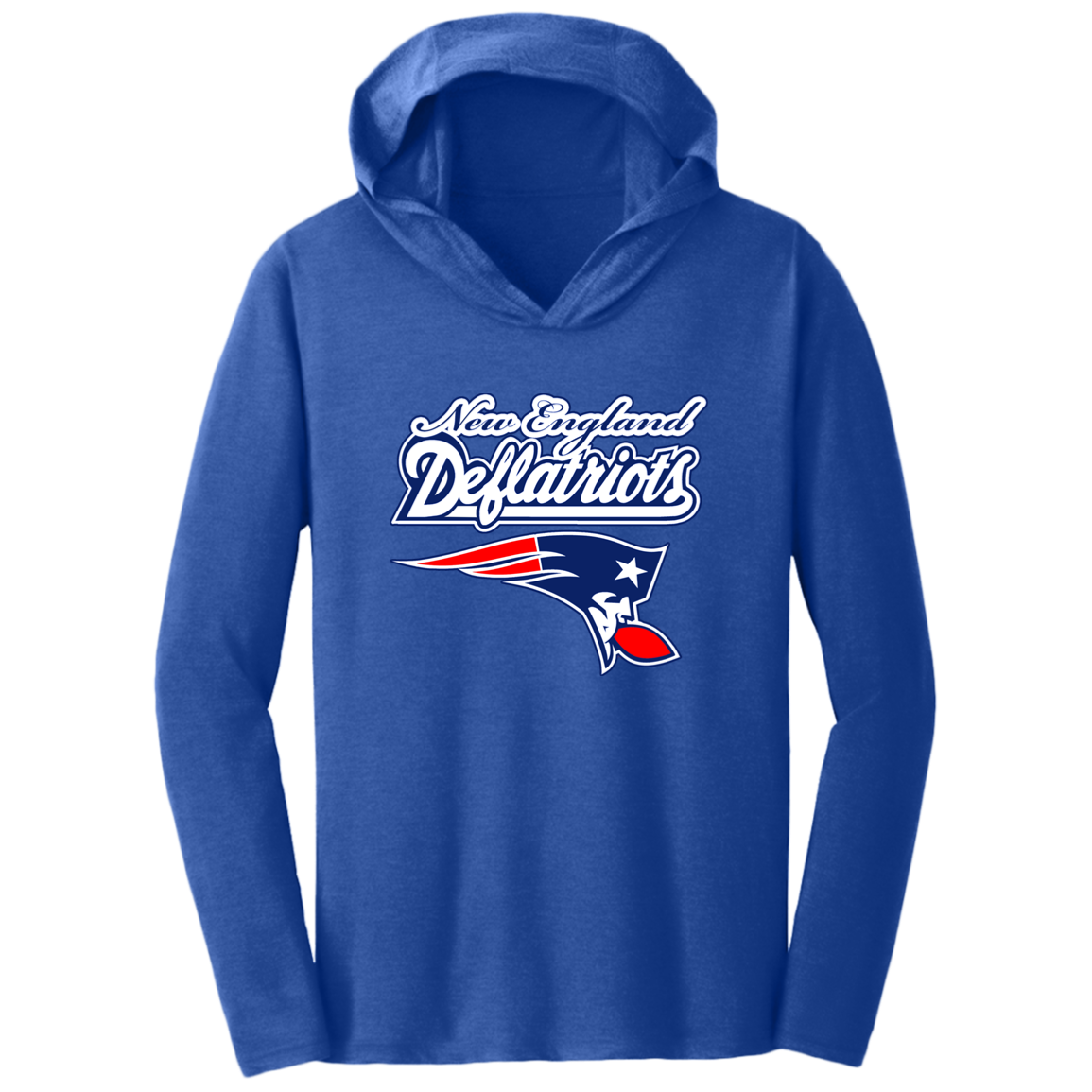ArtichokeUSA Custom Design. New England Deflatriots. New England Patriots Parody. Triblend T-Shirt Hoodie