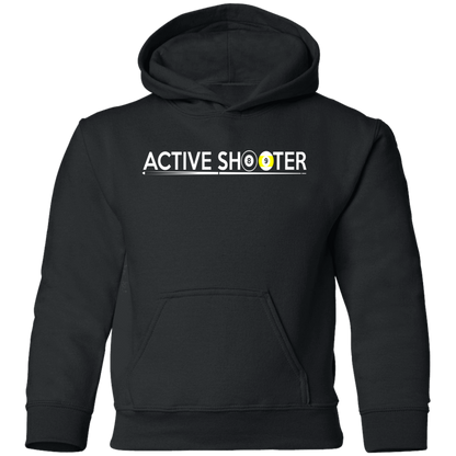 The GHOATS Custom Design #1. Active Shooter. Youth Pullover Hoodie