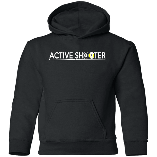 The GHOATS Custom Design #1. Active Shooter. Youth Pullover Hoodie