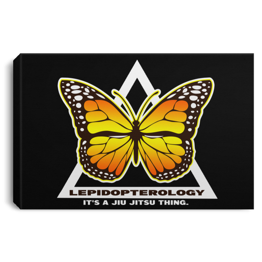 Artichoke Fight Gear Custom Design #6. Lepidopterology (Study of butterflies). Butterfly Guard. Landscape Canvas .75in Frame