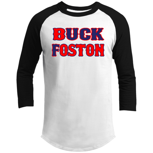 ArtichokeUSA Custom Design. BUCK FOSTON. Men's 3/4 Raglan Sleeve Shirt