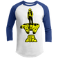ArtichokeUSA Custom Design. I am the Stig. Han Solo / The Stig Fan Art. 3/4 Raglan Sleeve Shirt