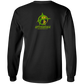 ArtichokeUSA Custom Design. EARTH-ART=EH. 100% Cotton Long Sleeve T-Shirt
