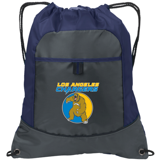 ArtichokeUSA Custom Design. Los Angeles Chargers Fan Art. Pocket Cinch Pack
