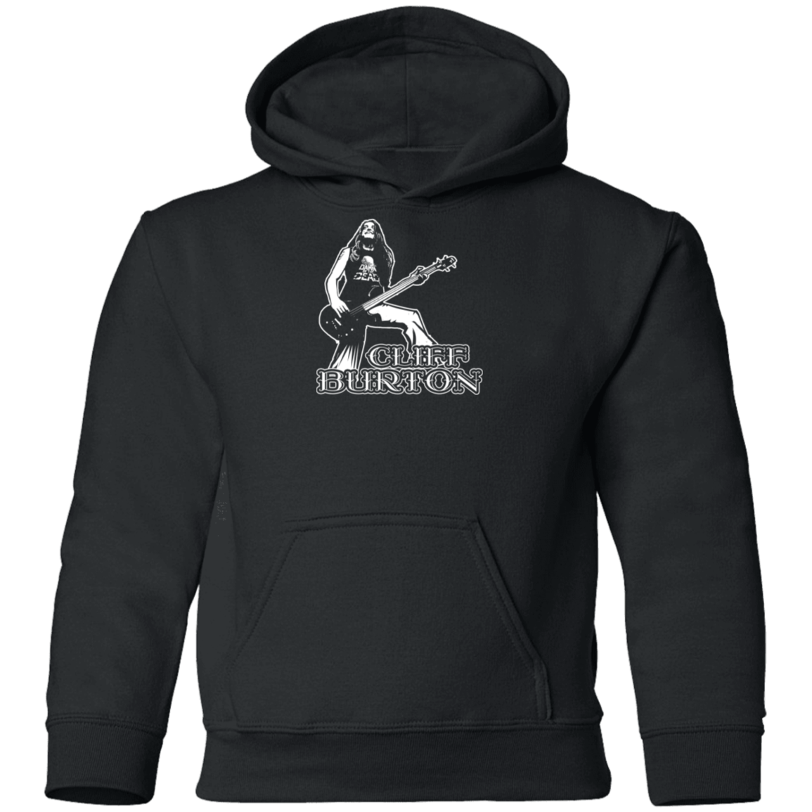 ArtichokeUSA Custom Design. Cliff Burton Tribute. Youth Pullover Hoodie