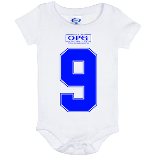 OPG Custom Design #17. Back 9. Baby Onesie 6 Month