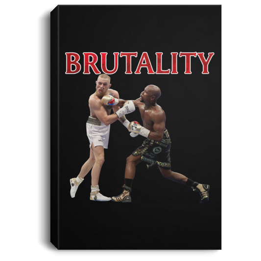 Artichoke Fight Gear Custom Design #10. Brutality. Mortal Kombat Parody. MMA.  Portrait Canvas .75in Frame