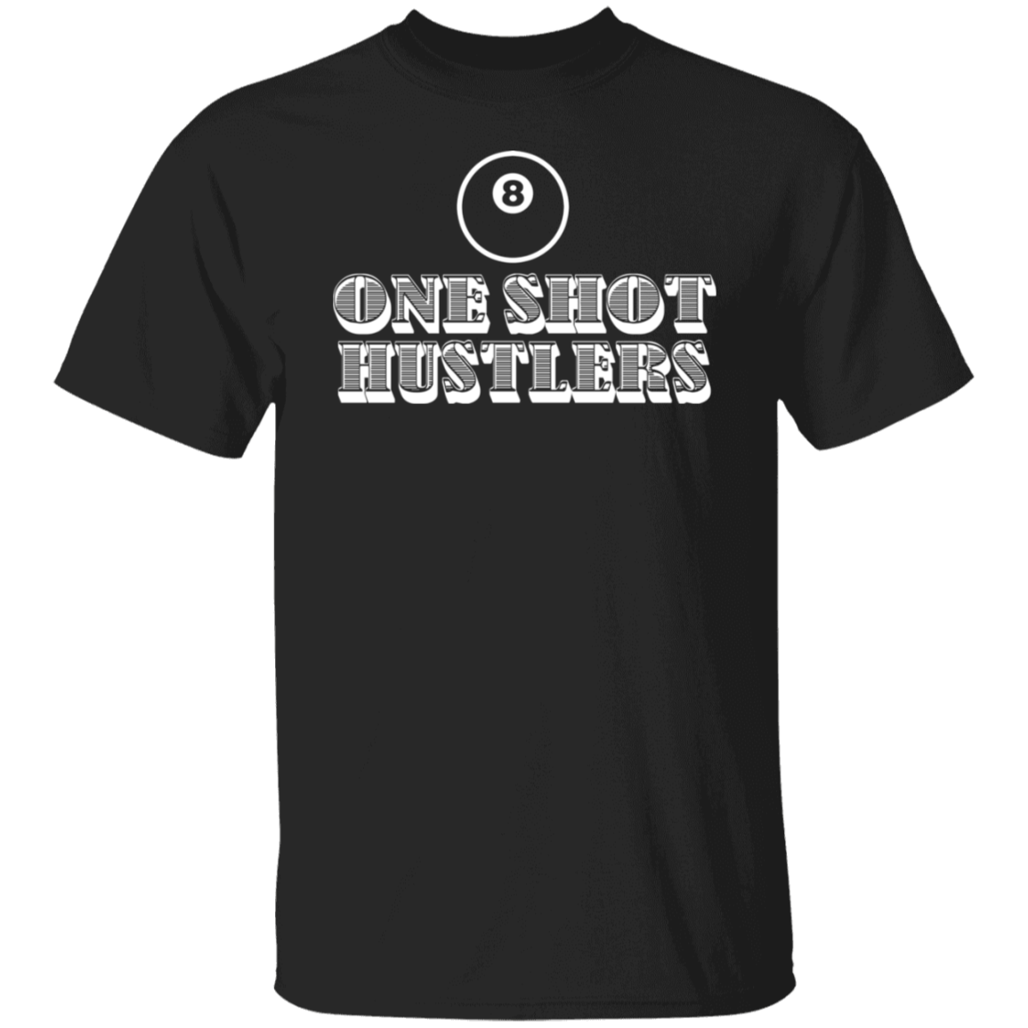 The GHOATS Custom Design. #22 One Shot Hustlers. Basic Cotton T-Shirt