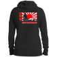 ArtichokeUSA Custom Design. Fan Art Mechagodzilla/Godzilla. Ladies' Pullover Hooded Sweatshirt