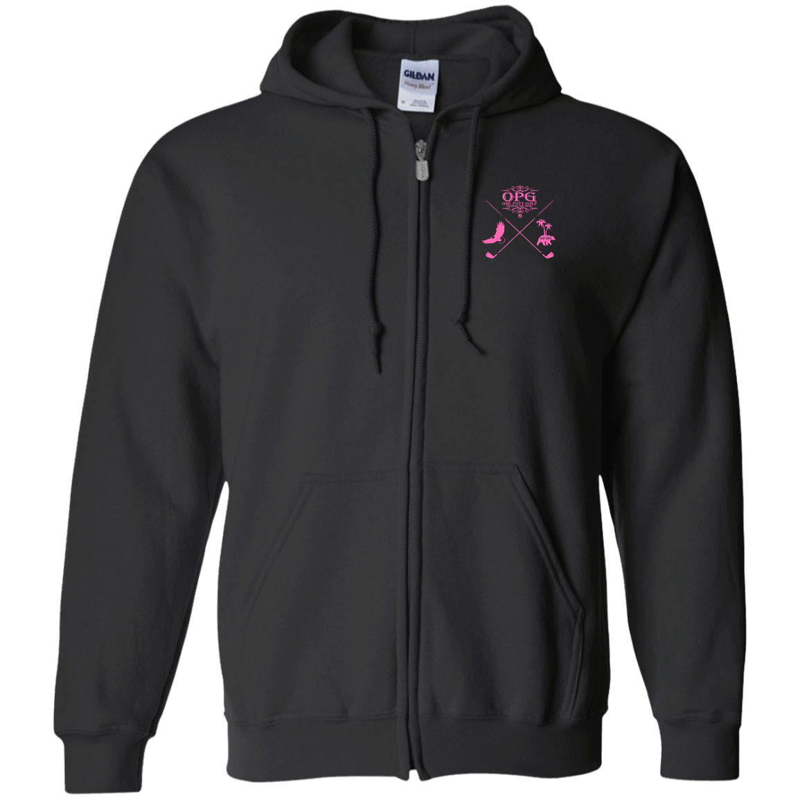 OPG Custom Design #8. Drive. Zip Up Hooded Sweatshirt