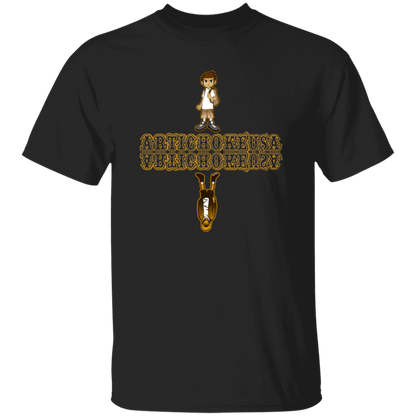 ArtichokeUSA Custom Design. Façade: (Noun) A false appearance that makes someone or something seem more pleasant or better than they really are. Youth 5.3 oz 100% Cotton T-Shirt