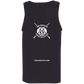 The GHOATS custom design #10. All Seeing Eye. Cotton Tank Top 5.3 oz.