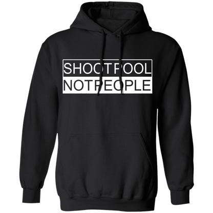 The GHOATS Custom Design. #26 SHOOT POOL NOT PEOPLE. Basic Pullover Hoodie