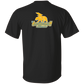 ArtichokeUSA Custom Design. Los Angeles Chargers Fan Art. 5.3 oz. T-Shirt