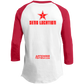 Artichoke Fight Gear Custom Design #17. SEND LOCATION.  3/4 Raglan Sleeve Shirt