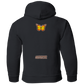 Artichoke Fight Gear Custom Design #6. Lepidopterology (Study of butterflies). Butterfly Guard. Youth Pullover Hoodie