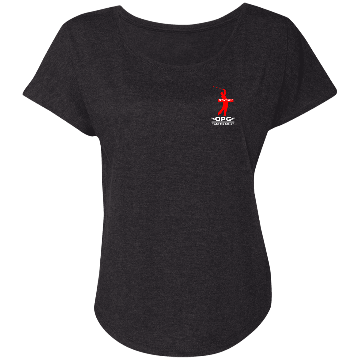OPG Custom Design #16. Get My Nine.  Male Version. Ladies' Triblend Dolman Sleeve