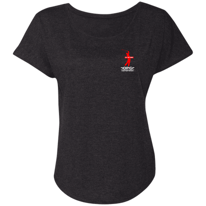 OPG Custom Design #16. Get My Nine.  Male Version. Ladies' Triblend Dolman Sleeve