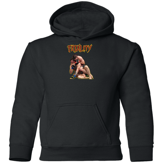 Artichoke Fight Gear Custom Design #11. Fatality. Mortal Kombat Parody. MMA. Youth Hoodie