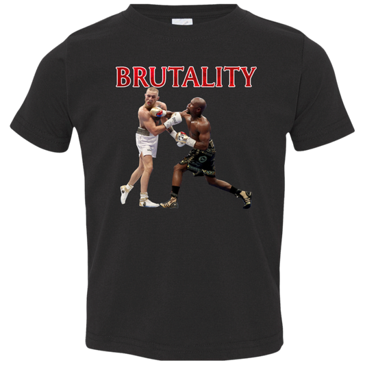 Artichoke Fight Gear Custom Design #5. Brutality! Toddler Jersey T-Shirt