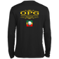 OPG Custom Design #22. One Putt / One Love Parody with Fan Art. Female Edition. Men’s Long Sleeve Performance Tee