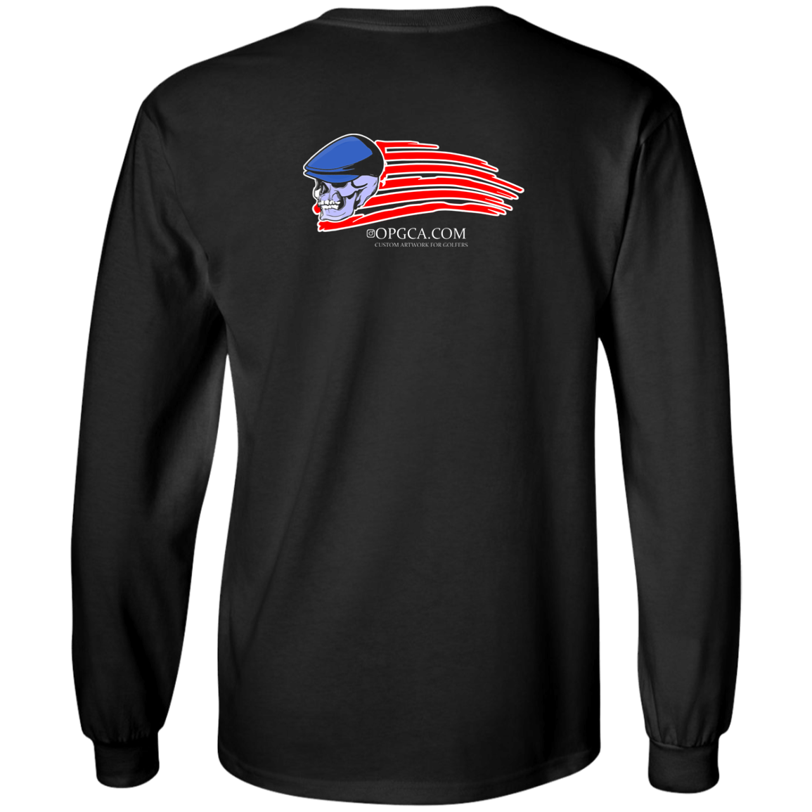 OPG Custom Design #12. Golf America. Male Edition. Youth Long Sleeve T-Shirt