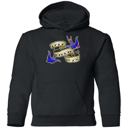 OPG Custom Design #25. Talk Birdie to Me. Youth Pullover Hoodie