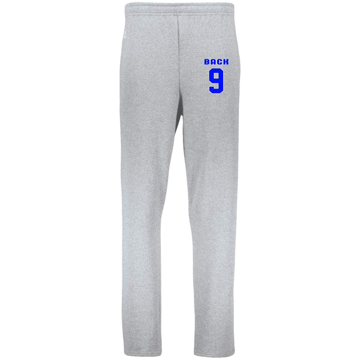 OPG Custom Design #17. Back 9. Dri-Power Open Bottom Pocket Sweatpants