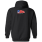 OPG Custom Design #12. American Golfer. Male Edition. Basic Hoodie