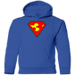 The GHOATS Custom Design. #38 Super 3. APA League. Youth Pullover Hoodie