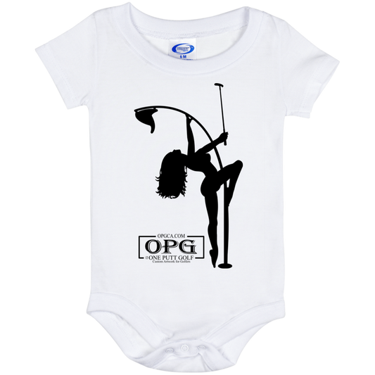 OPG Custom Design #10. Flag Pole Dancer. Baby Onesie 6 Month