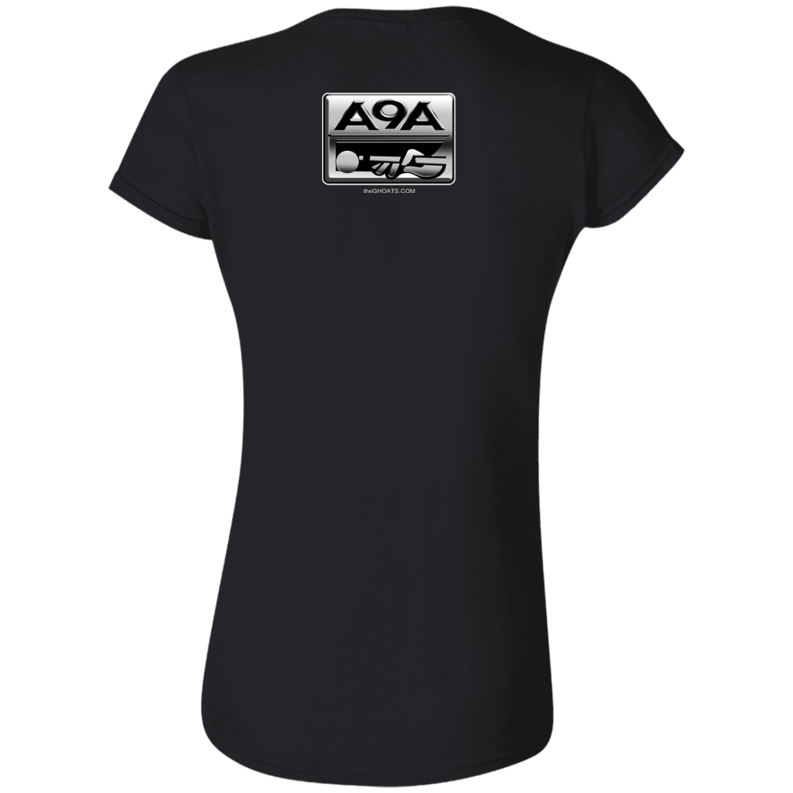 The GHOATS Custom Design. #3 POOL. APA Parody. Ultra Soft Style Ladies' T-Shirt