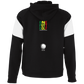 OPG Custom Design #22. One Putt / One Love Parody with Fan Art. Male Edition. Colorblock Fleece Hoodie