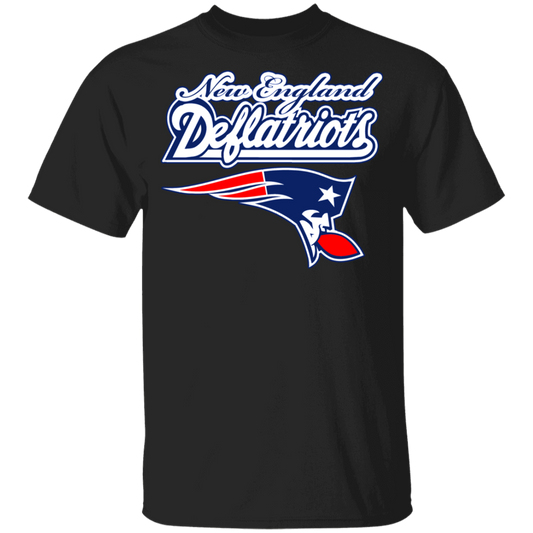 ArtichokeUSA Custom Design. New England Deflatriots. New England Patriots Parody. Youth 5.3 oz 100% Cotton T-Shirt