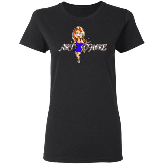 ArtichokeUSA Character and Font Design #2. Friends and Fam. Let’s Create Your Own Design Today.Ladies' 100% Cotton T-Shirt