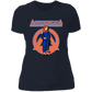 ArtichokeUSA Character and Font design. Let's Create Your Own Team Design Today. Amber. Ladies' Boyfriend T-Shirt