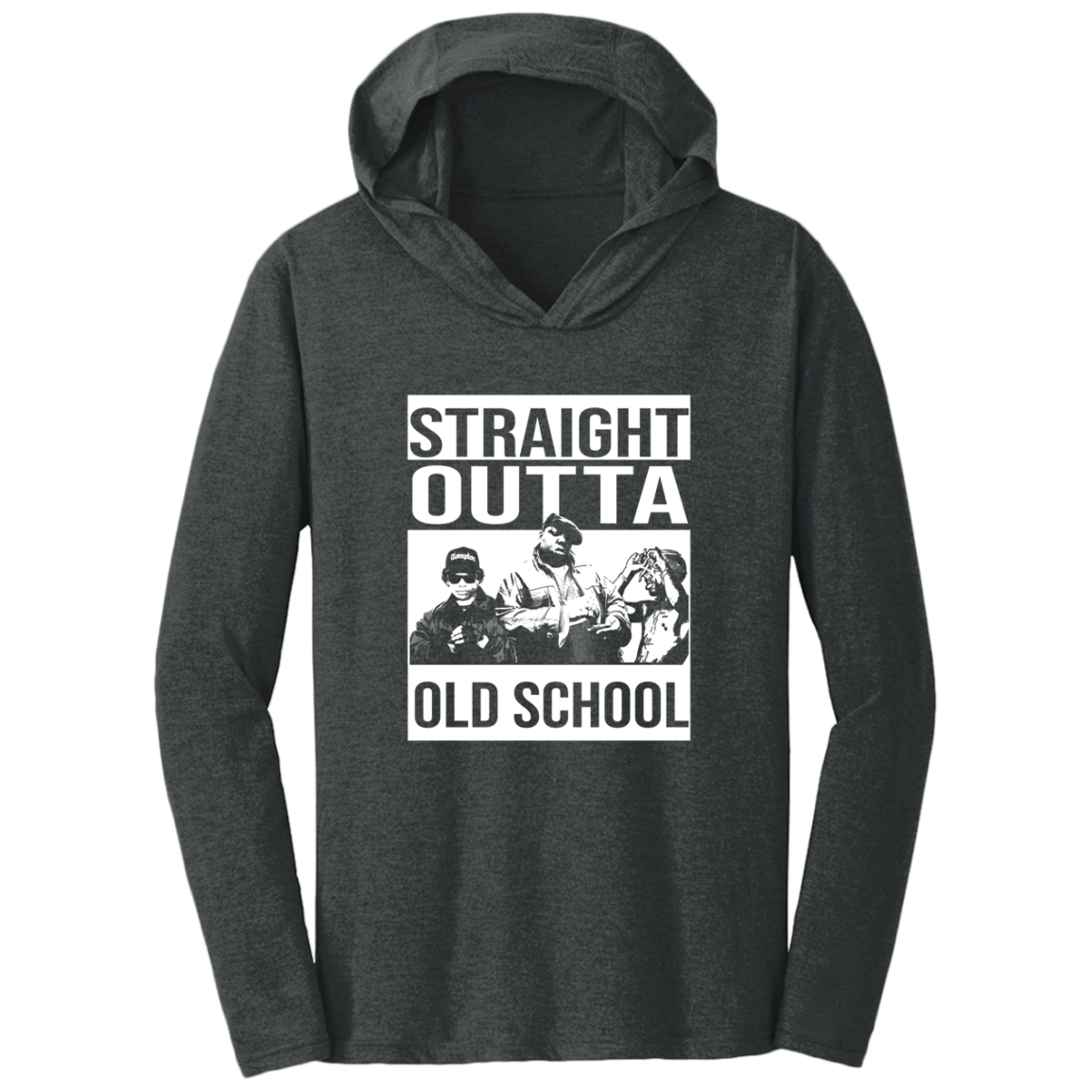 ArtichokeUSA Custom Design. Straight Outta Old School. The GOATs of Rap. Triblend T-Shirt Hoodie