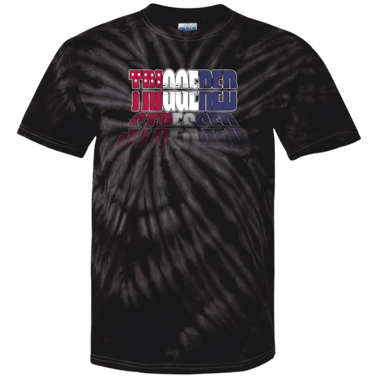 ArtichokeUSA Custom Design. TRIGGERED. STRESSED. Stop the Killing. Youth Tie Dye T-Shirt