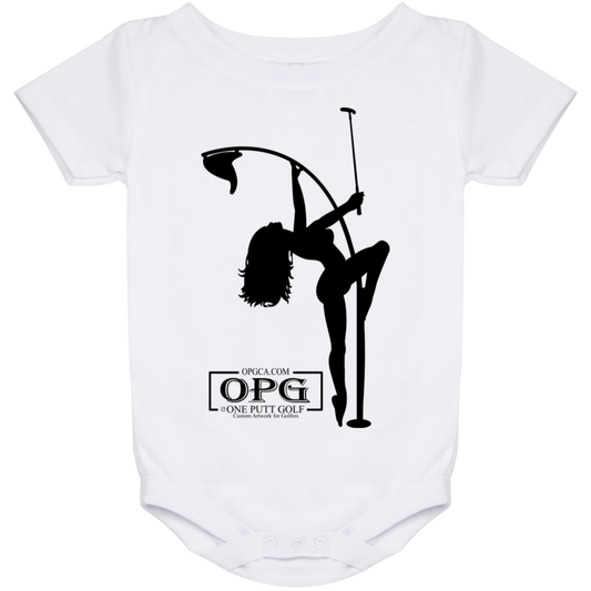 OPG Custom Design #10. Flag Pole Dancer. Baby Onesie 24 Month