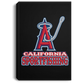 ArtichokeUSA Custom Design #4. California Anglers.California Sportsfishing. Angels of Anaheim from Orange County in California Parody. Portrait Canvas .75in Frame