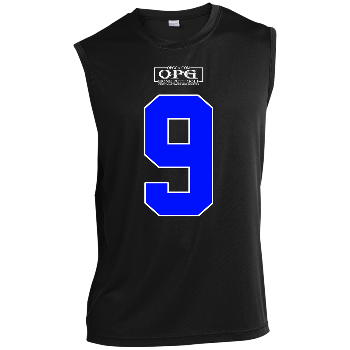 OPG Custom Design #17. Back 9. Men’s Sleeveless