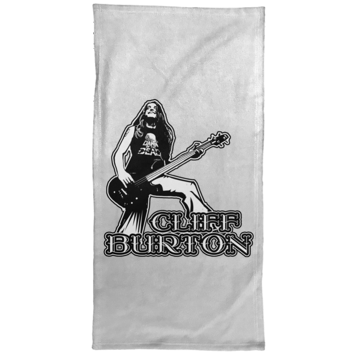 ArtichokeUSA Custom Design. Cliff Burton Tribute. Towel - 15x30