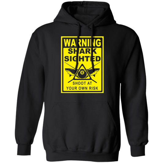 The GHOATS Custom Design #35. Beware of Sharks. Shoot at Your Own Risk. Basic Pullover Hoodie