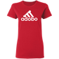 ArtichokeUSA Custom Design. Adobo. Adidas Parody. Ladies' 5.3 oz. T-Shirt