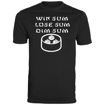 ArtichokeUSA Custom Design. WIN SUM. LOSE SUM. DIM SUM. Men's Moisture-Wicking Tee