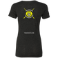 The GHOATS Custom Design #1. Active Shooter. Ladies' Triblend T-Shirt