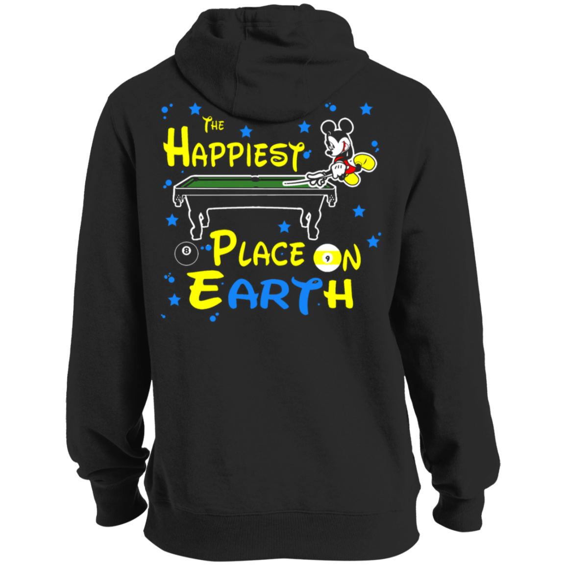 The GHOATS custom design #14. The Happiest Place On Earth. Fan Art. Tall Pullover Hoodie