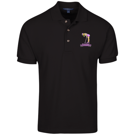 OPG Custom Design #13. Drive it. Chip it. One Putt Golf it. 100% Ring Spun Combed Cotton Polo